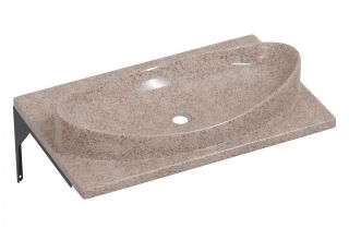 Мебельная раковина СанТа Вега 900142 70см речной песок